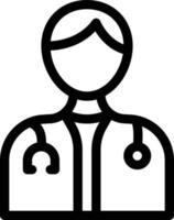 doctor vector illustration on a background.Premium quality symbols. vector icons for concept and graphic design.
