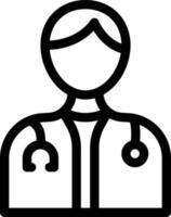 doctor vector illustration on a background.Premium quality symbols. vector icons for concept and graphic design.