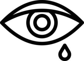 eye drop vector illustration on a background.Premium quality symbols. vector icons for concept and graphic design.