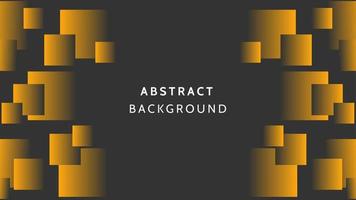 Dark Gold Abstract geometric tech corporate design premium background vector