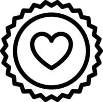 Ilustración de vector de amor en un fondo. Símbolos de calidad premium. iconos vectoriales para concepto y diseño gráfico.