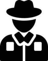 cowboy vector illustration on a background.Premium quality symbols. vector icons for concept and graphic design.