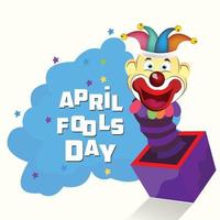 april fools day vector image