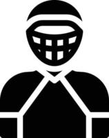 goalkeeper vector illustration on a background.Premium quality symbols. vector icons for concept and graphic design.