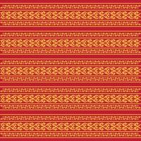traditional pattern aceh indonesia with gold color and red maroon background vector
