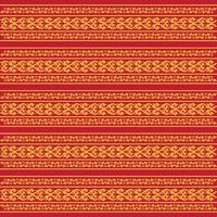 traditional pattern aceh indonesia with gold color and red maroon background vector