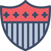shield vector illustration on a background.Premium quality symbols. vector icons for concept and graphic design.