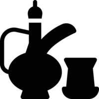 ilustración de vector de té en un fondo. símbolos de calidad premium. iconos vectoriales para concepto y diseño gráfico.