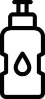 bottle vector illustration on a background.Premium quality symbols. vector icons for concept and graphic design.