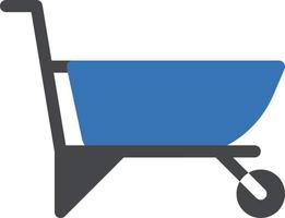 wheelbarrow vector illustration on a background.Premium quality symbols. vector icons for concept and graphic design.