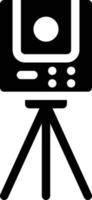 tripod vector illustration on a background.Premium quality symbols. vector icons for concept and graphic design.