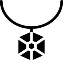 necklace vector illustration on a background.Premium quality symbols. vector icons for concept and graphic design.