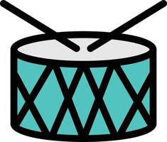 drum vector illustration on a background.Premium quality symbols. vector icons for concept and graphic design.