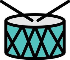 drum vector illustration on a background.Premium quality symbols. vector icons for concept and graphic design.