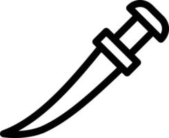 sword vector illustration on a background.Premium quality symbols. vector icons for concept and graphic design.