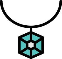 locket vector illustration on a background.Premium quality symbols. vector icons for concept and graphic design.