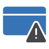 card warning vector illustration on a background.Premium quality symbols. vector icons for concept and graphic design.