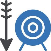 archery vector illustration on a background.Premium quality symbols. vector icons for concept and graphic design.