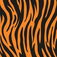 fondo de rayas de tigre para decorar el fondo de animales salvajes vector