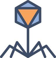 virus vector illustration on a background.Premium quality symbols. vector icons for concept and graphic design.