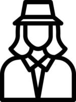 archeologist vector illustration on a background.Premium quality symbols. vector icons for concept and graphic design.