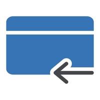 credit card vector illustration on a background.Premium quality symbols. vector icons for concept and graphic design.