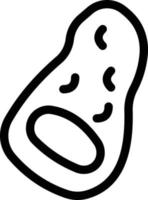 bacteria vector illustration on a background.Premium quality symbols. vector icons for concept and graphic design.