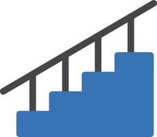 ilustración de vector de escalera en un fondo. símbolos de calidad premium. iconos vectoriales para concepto y diseño gráfico.