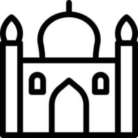 mosque vector illustration on a background.Premium quality symbols. vector icons for concept and graphic design.
