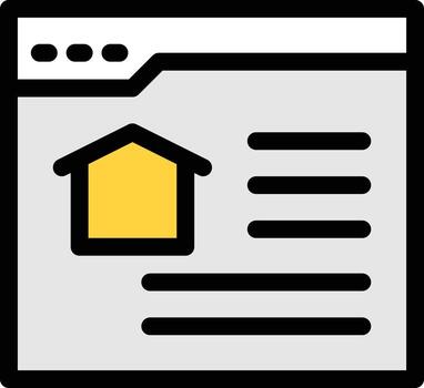 Ilustración de vector de navegador en un fondo. Símbolos de calidad premium. iconos vectoriales para concepto y diseño gráfico.