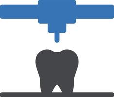 Ilustración de vector de dientes en un fondo. Símbolos de calidad premium. iconos vectoriales para concepto y diseño gráfico.