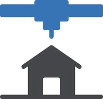 house vector illustration on a background.Premium quality symbols. vector icons for concept and graphic design.