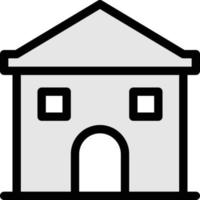 home vector illustration on a background.Premium quality symbols. vector icons for concept and graphic design.