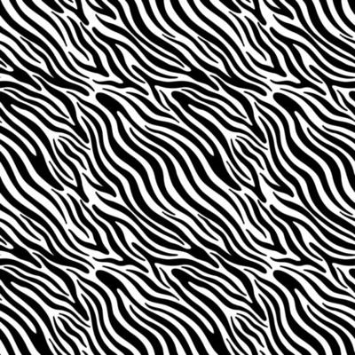 Seamless abstract zebra skin pattern background. Decorative design freehand creative paint. Texture chaotic element.