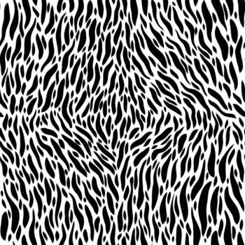 Seamless abstract pattern background. Decorative design freehand creative paint. Texture chaotic element. vector