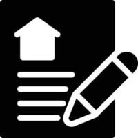 contract vector illustration on a background.Premium quality symbols. vector icons for concept and graphic design.
