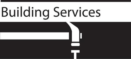 Building Services Advertising Logo Laser Cut