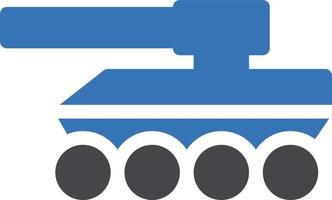 Ilustración de vector de tanque en un fondo. Símbolos de calidad premium. iconos vectoriales para concepto y diseño gráfico.