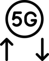 5G vector illustration on a background.Premium quality symbols. vector icons for concept and graphic design.