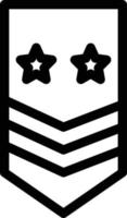 army badge vector illustration on a background.Premium quality symbols. vector icons for concept and graphic design.