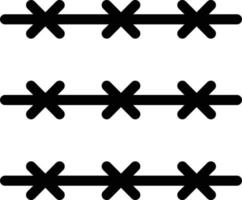 border wire vector illustration on a background.Premium quality symbols. vector icons for concept and graphic design.