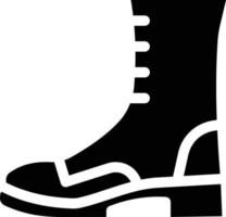 ilustración de vector de zapato en un fondo. símbolos de calidad premium. iconos vectoriales para concepto y diseño gráfico.