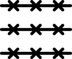 border wire vector illustration on a background.Premium quality symbols. vector icons for concept and graphic design.