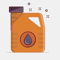 oil can  vector illustration on a background.Premium quality symbols. vector icons for concept and graphic design.