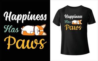 Puppy Day T Shirt Vector Art  Dog Vector, Dog T-shirt Design, Happy Puppy Day.