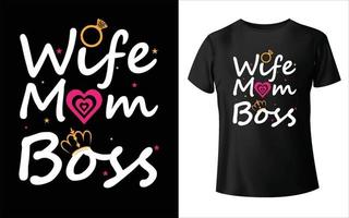 Mother's Day T-Shirt Design, Mother's Vector, vector