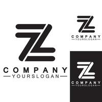 Z Letter Logo concept.Z letter creative fonts monogram icon symbol. vector