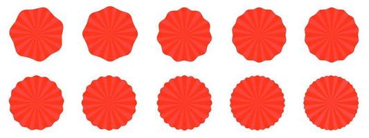 Abstract background texture pattern starburst sticker icon vector illustration