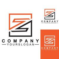 Z Letter Logo concept.Z letter creative fonts monogram icon symbol. vector