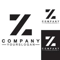 Z Letter Logo concept.Z letter creative fonts monogram icon symbol. vector